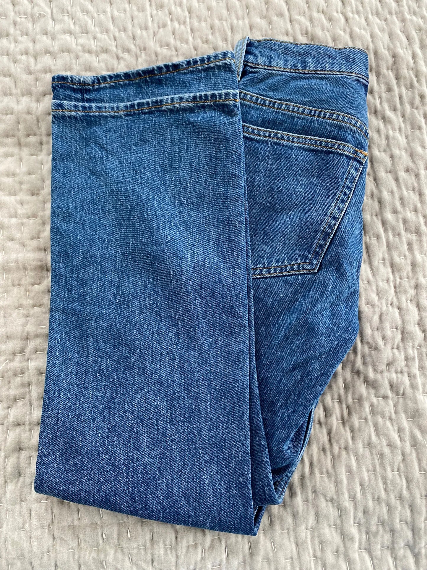 Arket Flared Cropped Stretch Jeans
