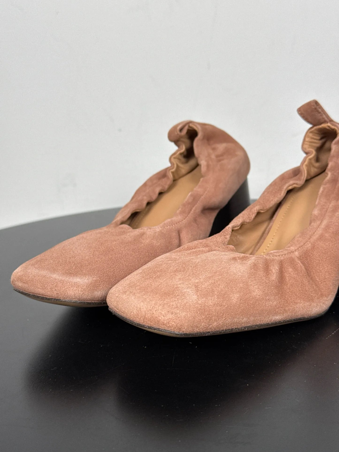 Flattered Ellie Pin Suede Heels