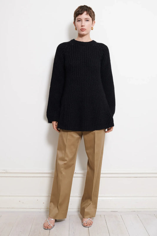 Teurn Studios Alra Black Sweater
