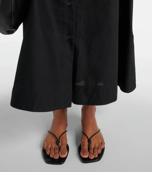 Toteme Knot Flip Flop Sandals