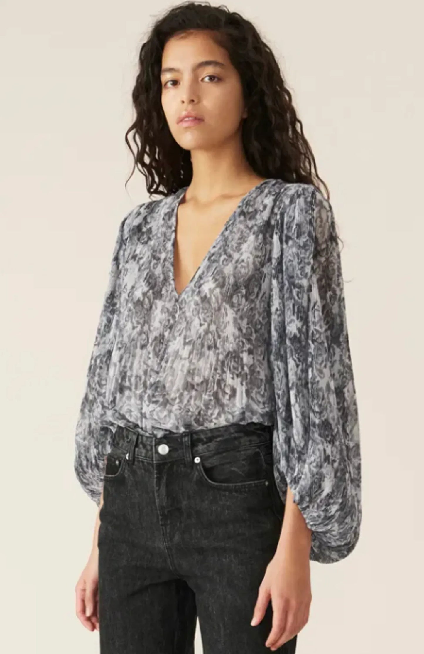 Ganni Bluse outlets neu