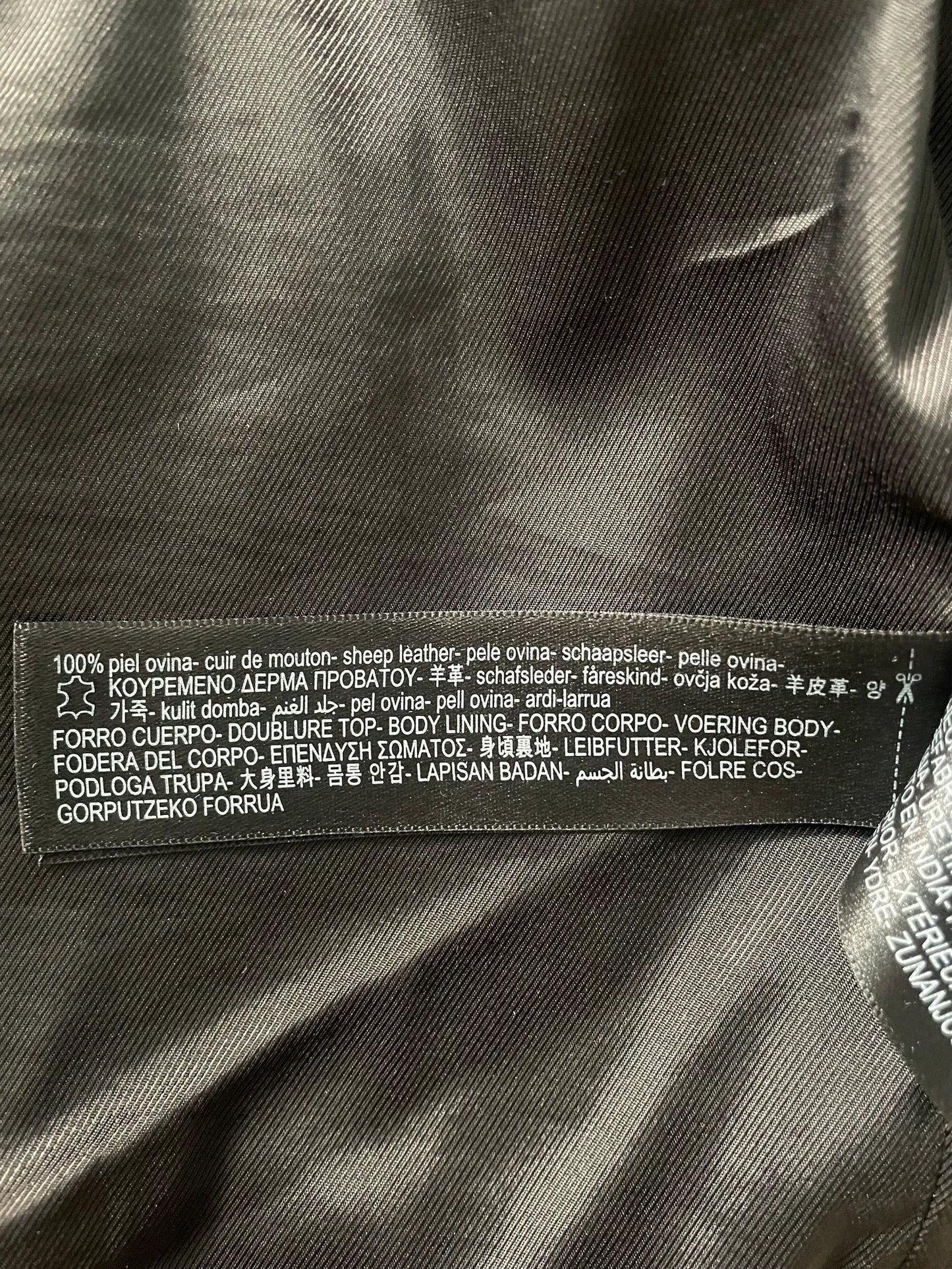 Massimo Dutti Leather jacket