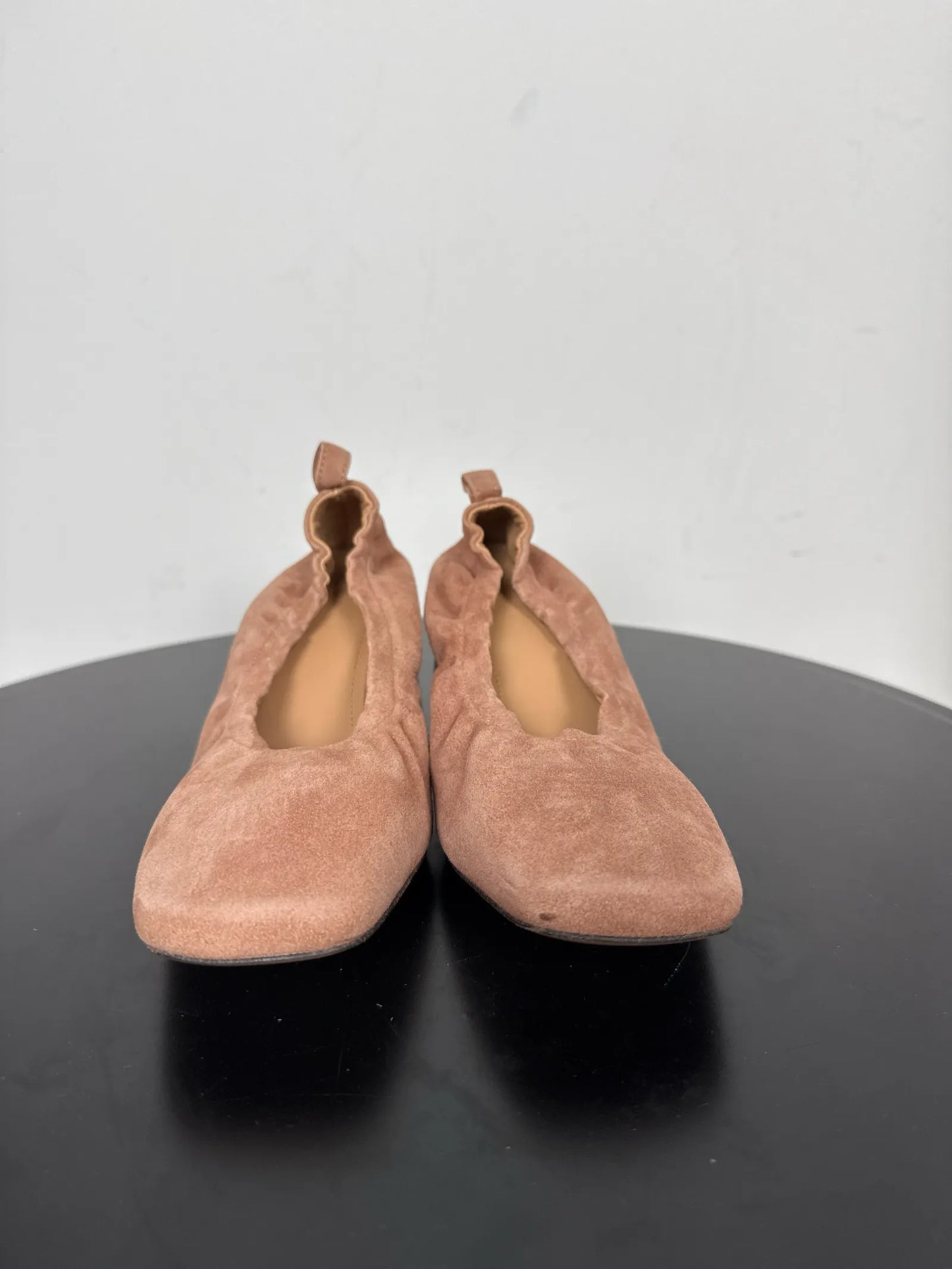 Flattered Ellie Pink Suede High Heels