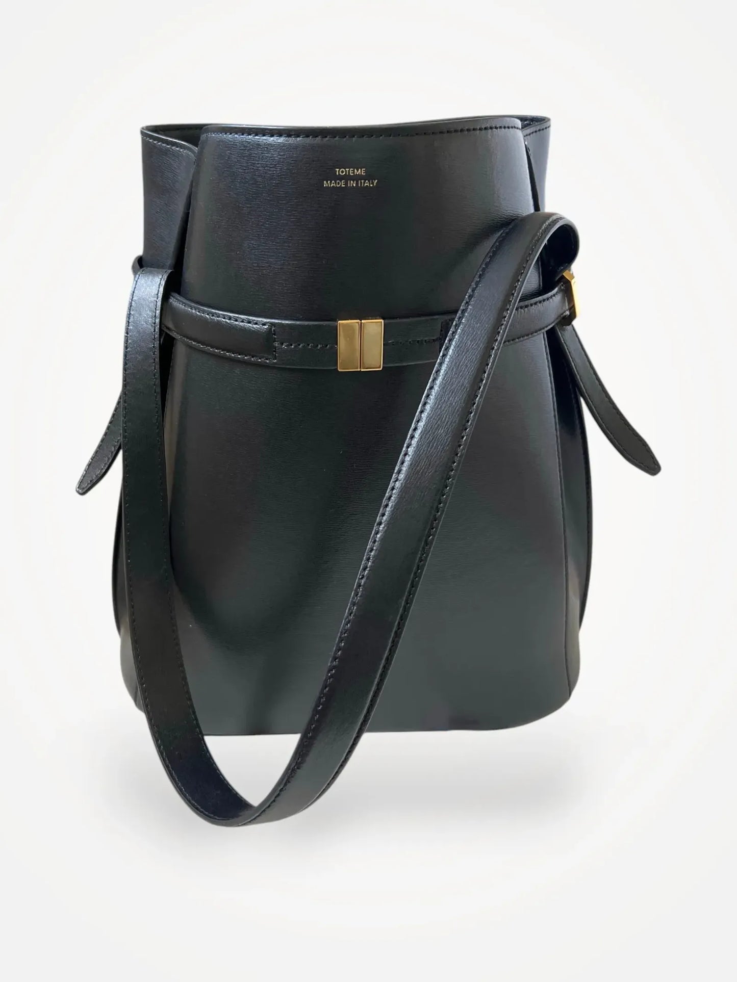 Toteme Leather Bucket Handbag