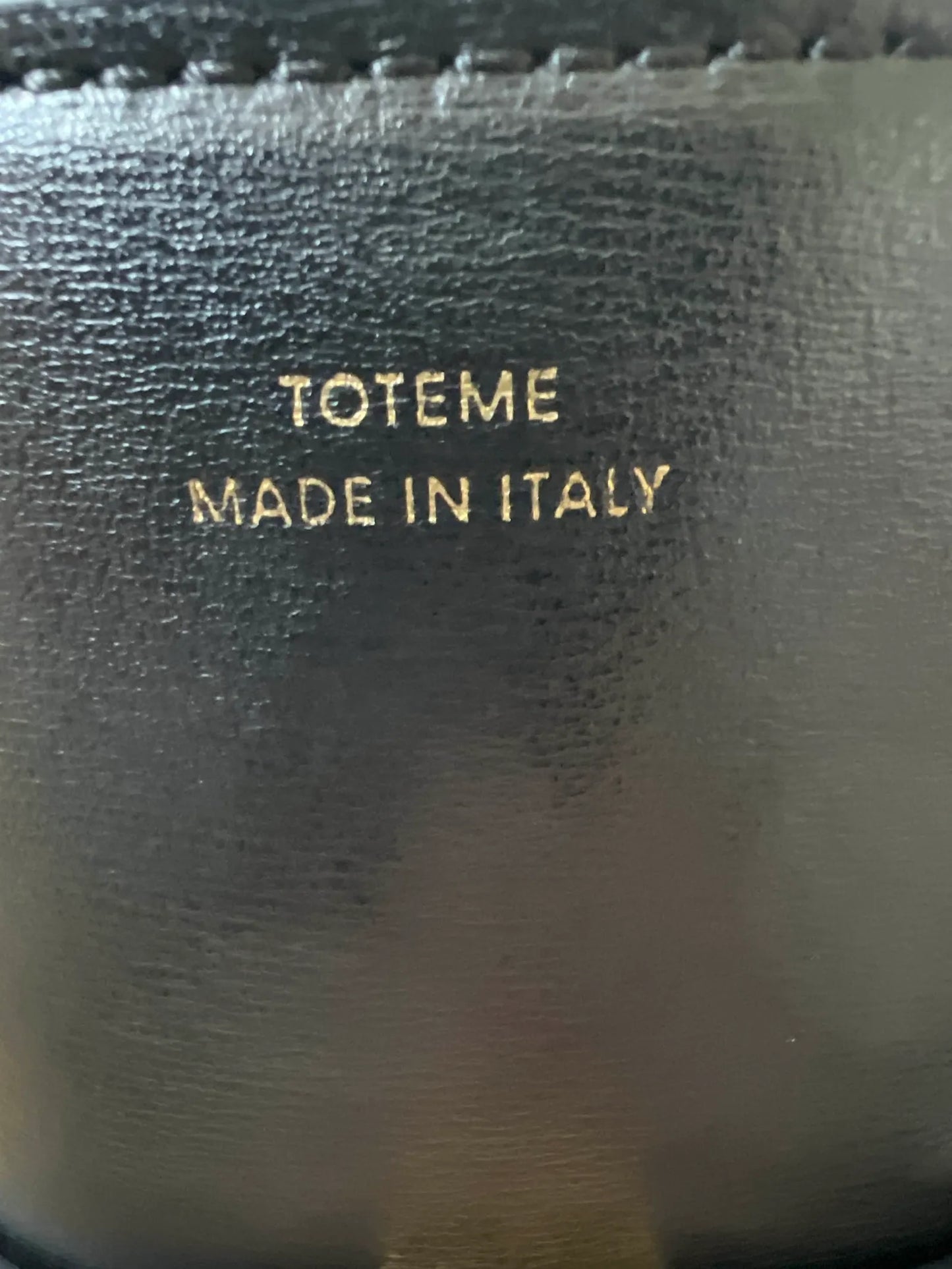 Toteme Leather Bucket Handbag