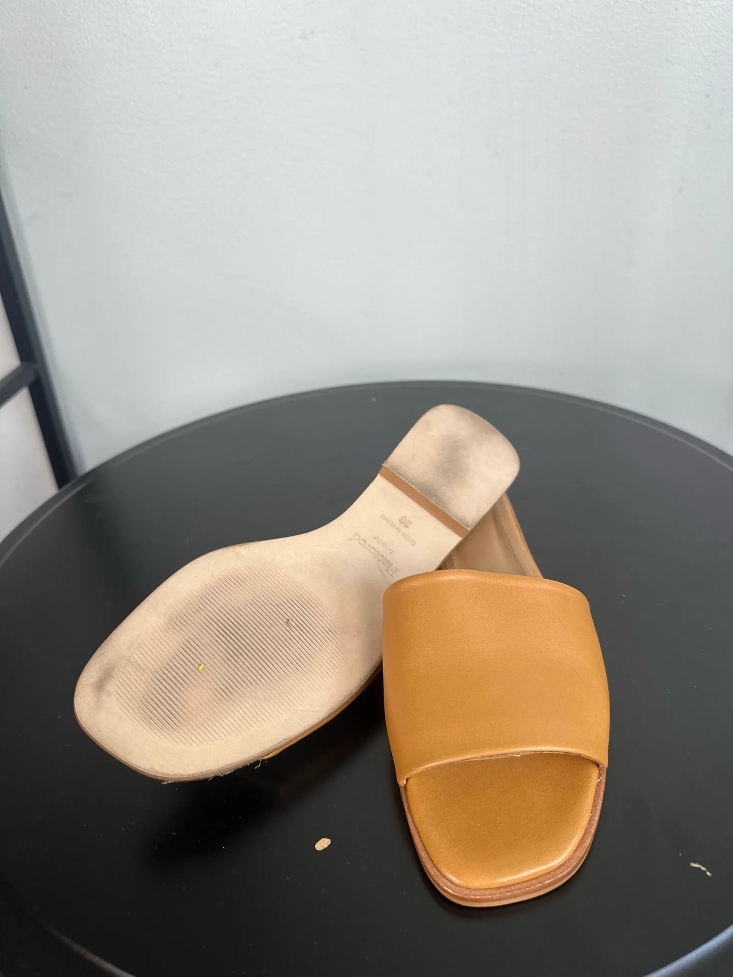 Flattered Mouna Leather Cognac Sandalen
