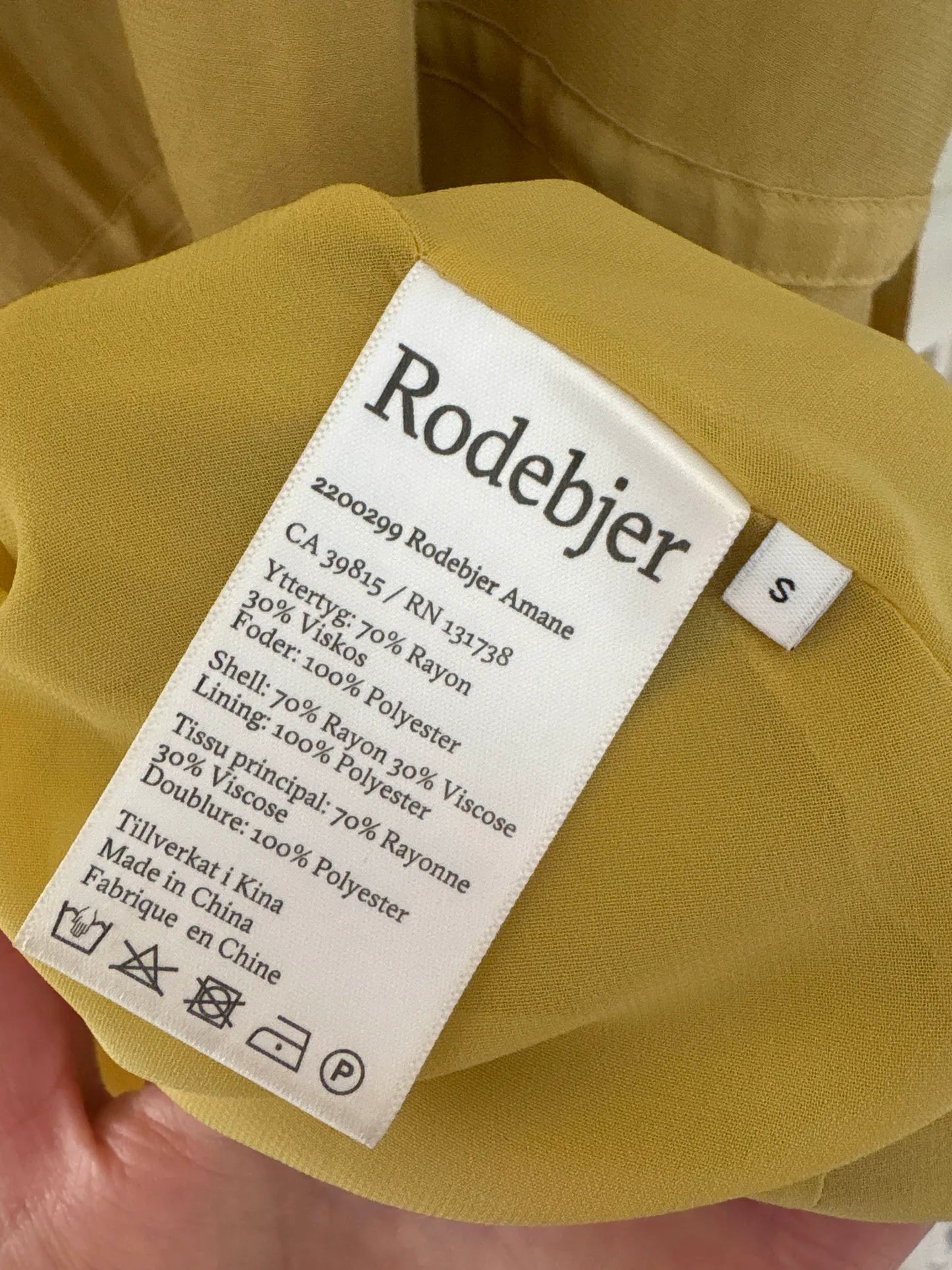 Rodebjer Amane Argon Oil Dress