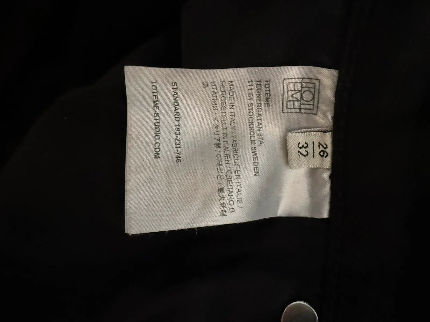 Toteme Standard 193-231-746 Jeans