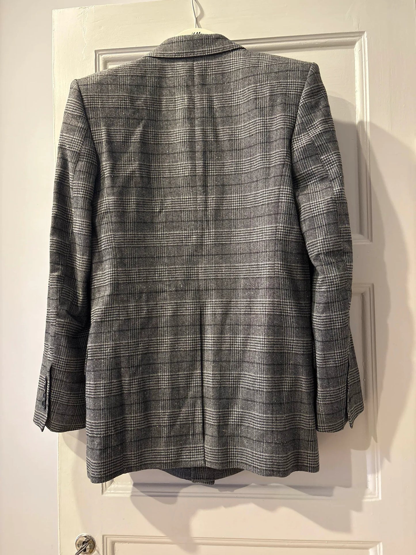 Filippa K Double Breasted Check Blazer
