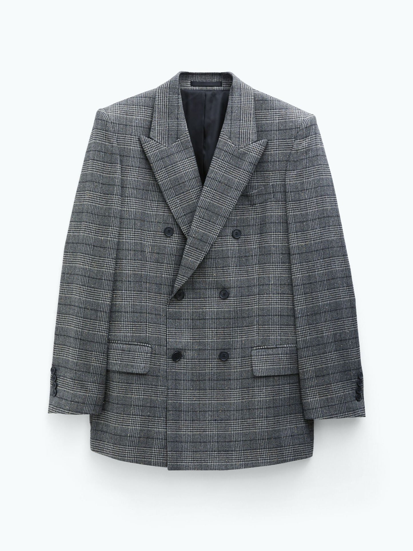 Filippa K Double Breasted Check Blazer