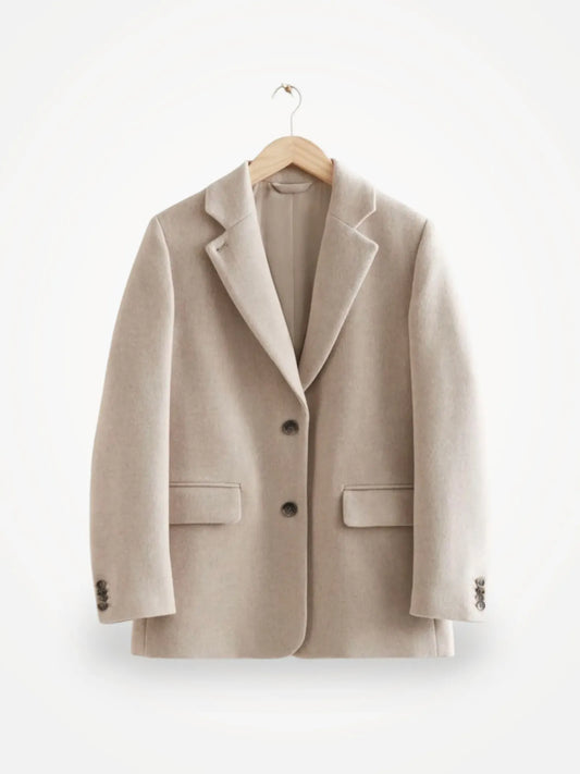 & Other Stories Oversized Wool Blazer Blazer