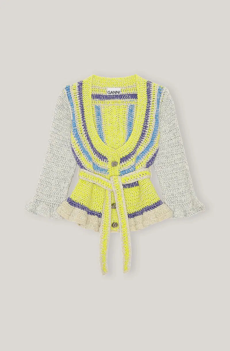 Ganni Crochet cardigan Cardigan