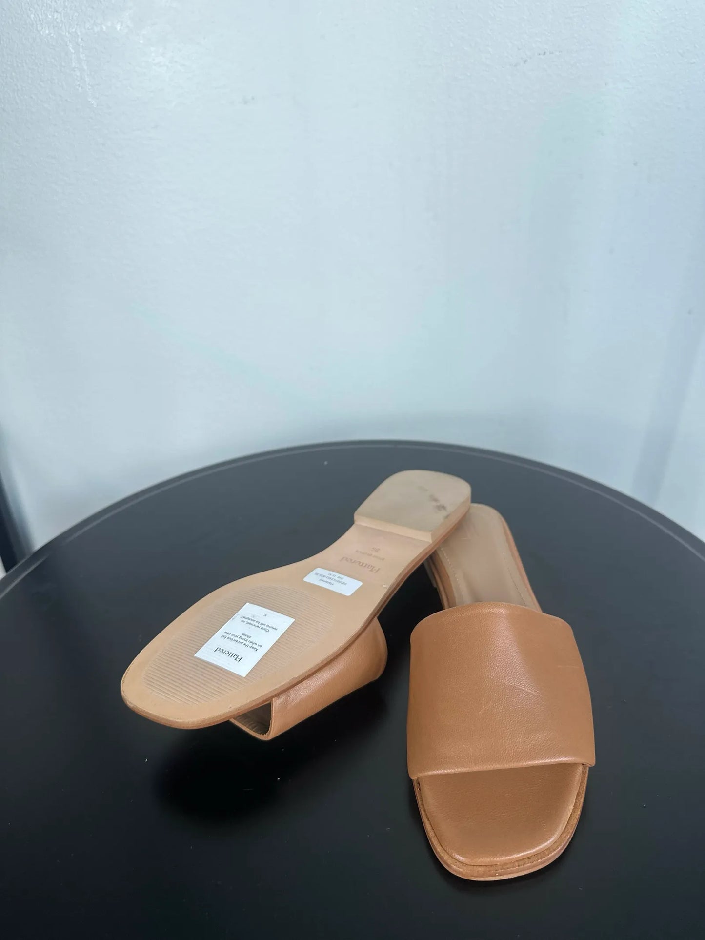 Flattered Mouna Leather Cognac Sandalen