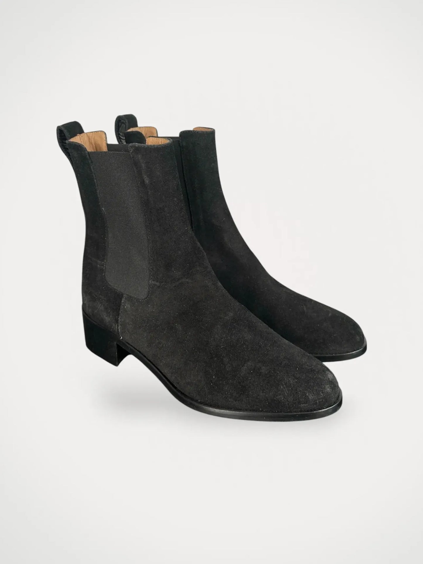 Flattered Lucile Suede Black Stiefel