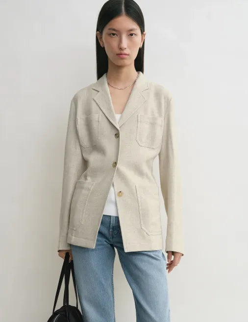 Toteme Slim Linen Blazer
