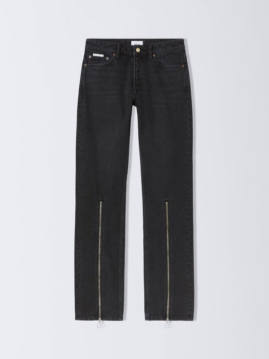 Eytys Orion Zip Stone Black Jeans