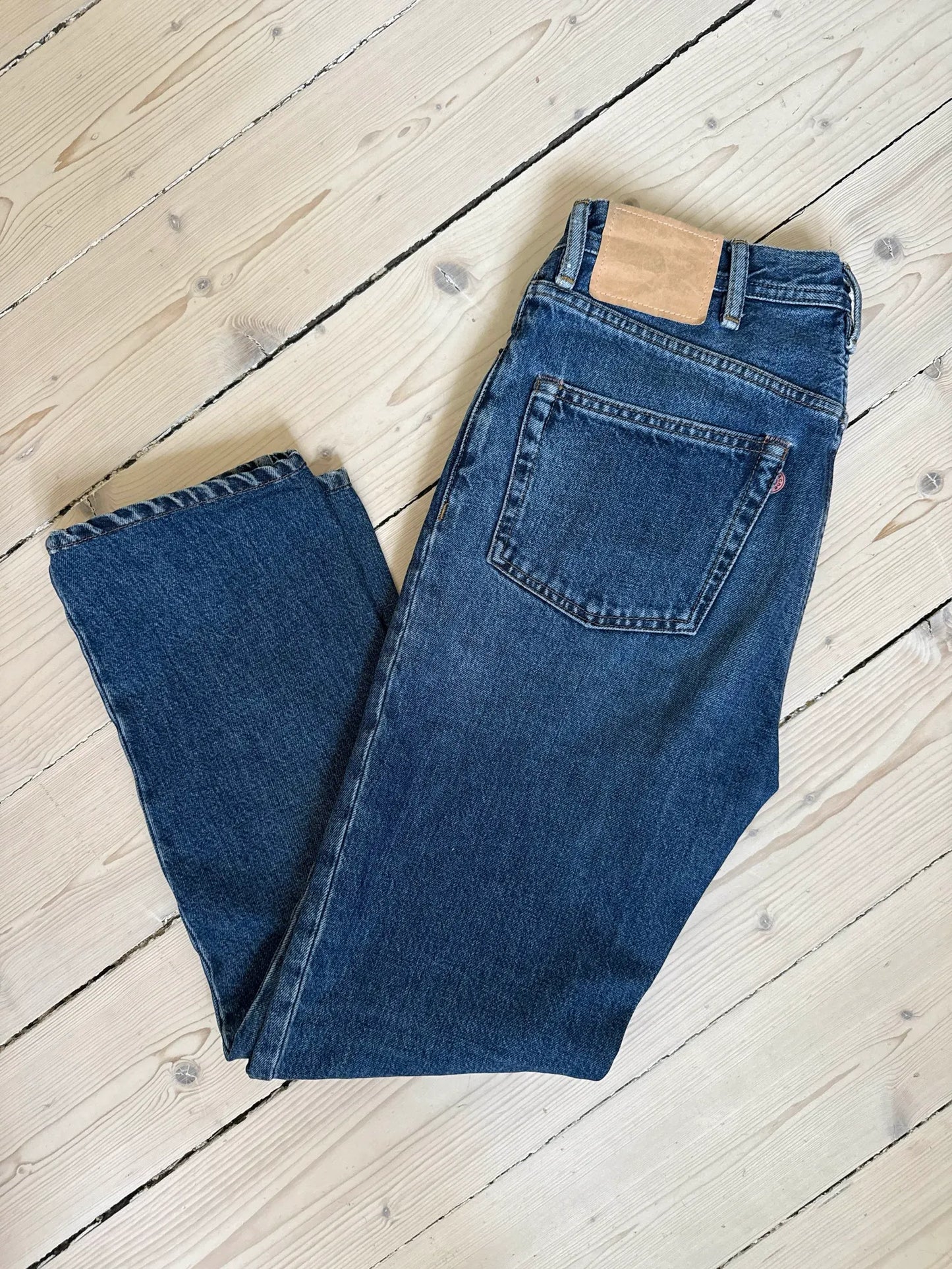 Acne Studios Log Mid Blue Jeans