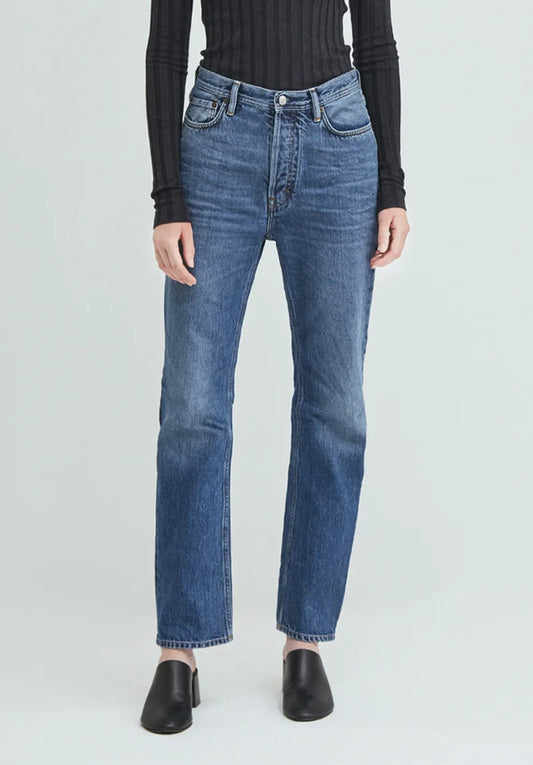 Acne Studios Log Mid Blue Jeans