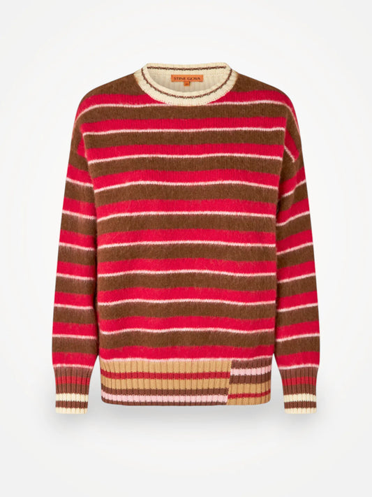 Stine Goya Hybrid Striped Sweater Sweater