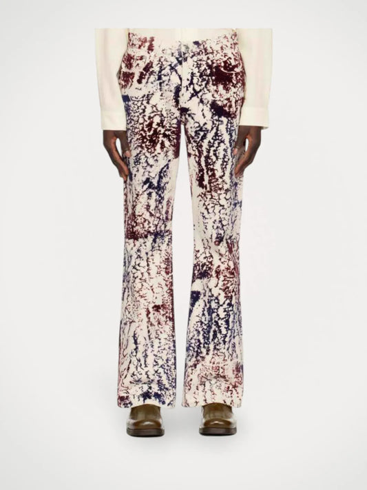 Séfr Rider Cut Appliqué "genesis" Trousers