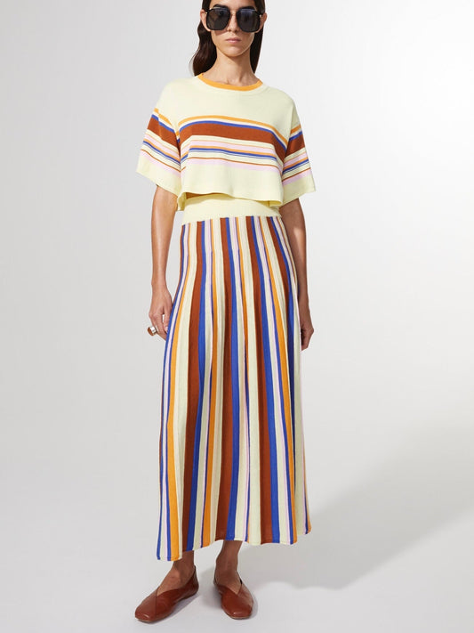 Rodebjer Marika Stripe Skirt