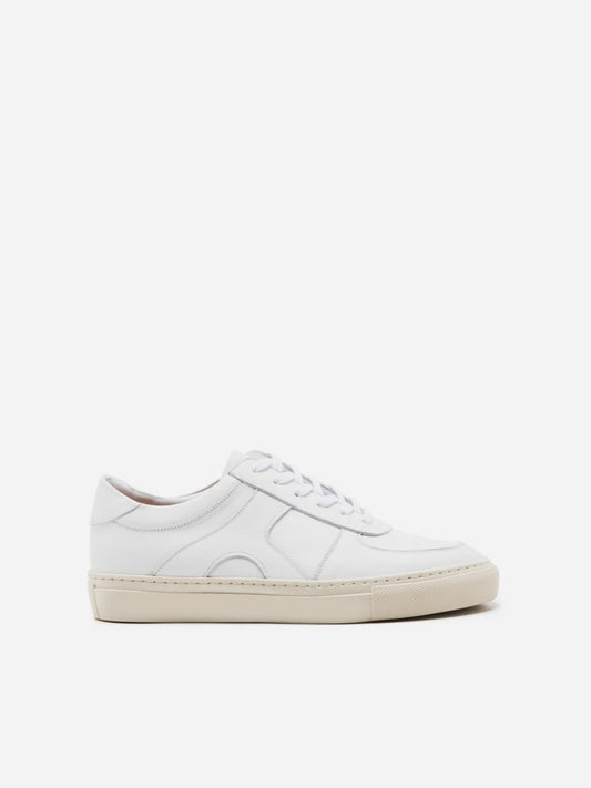 Flattered Solna Leather White Sneakers