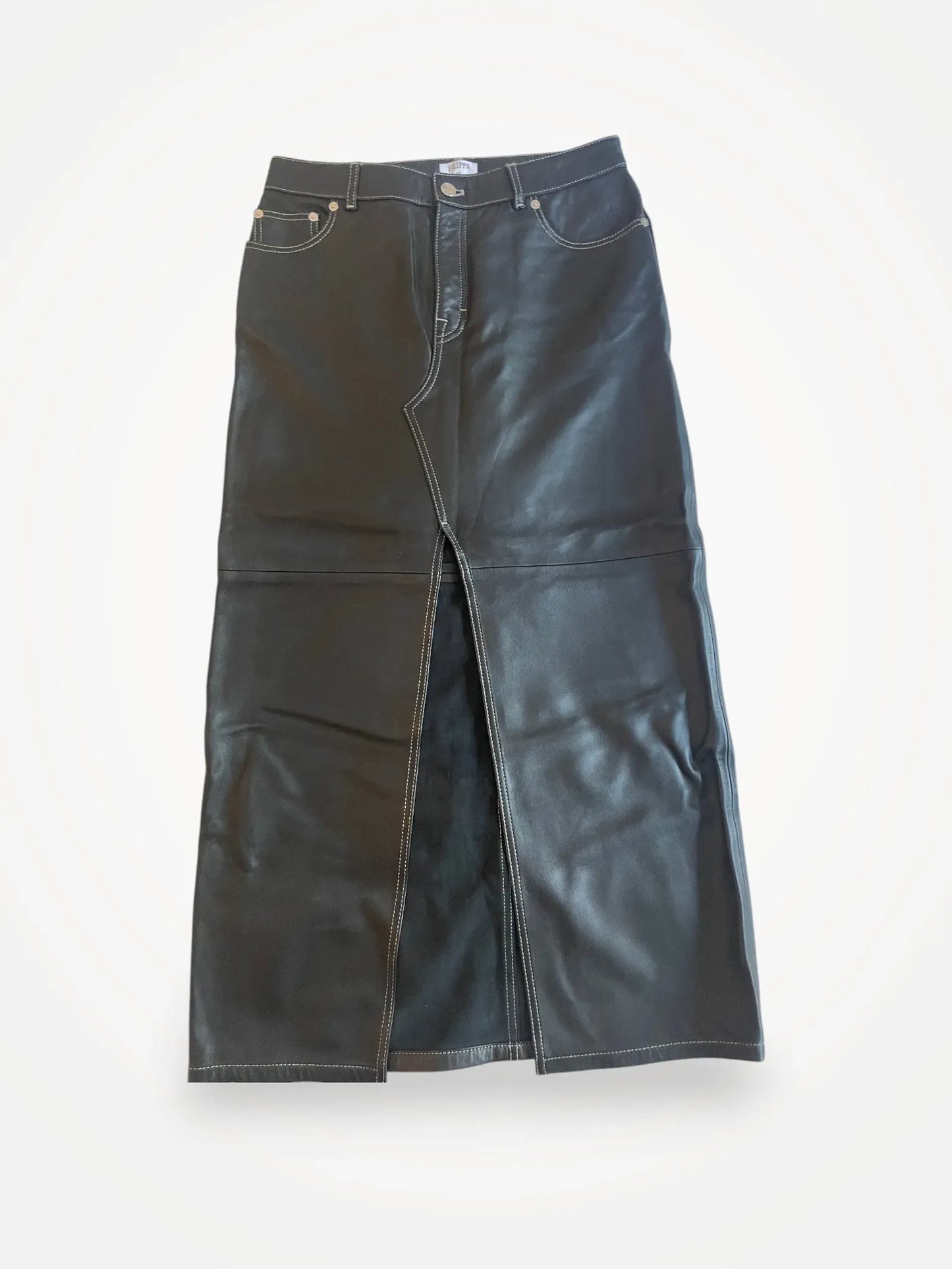 Filippa K Leather Skirt Skirt