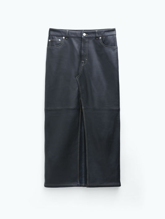 Filippa K Leather Skirt Skirt