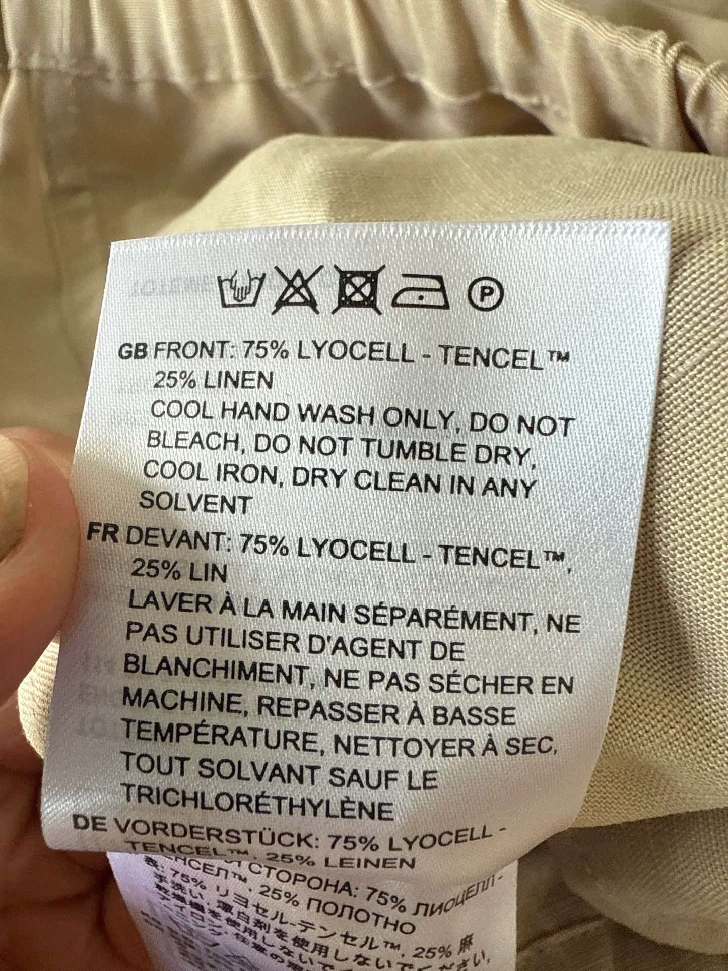 Toteme Pre-creased Drawstring Trusers Hose
