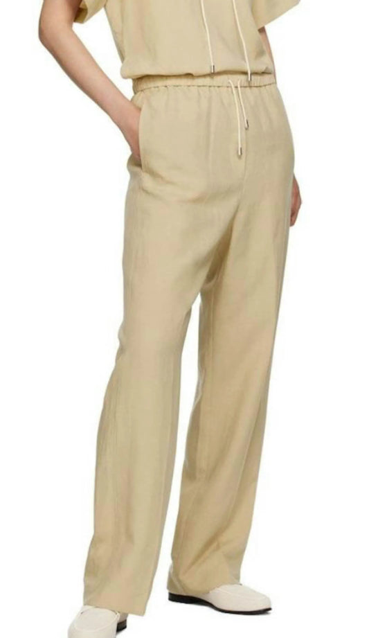Toteme Pre-creased Drawstring Trusers Trousers