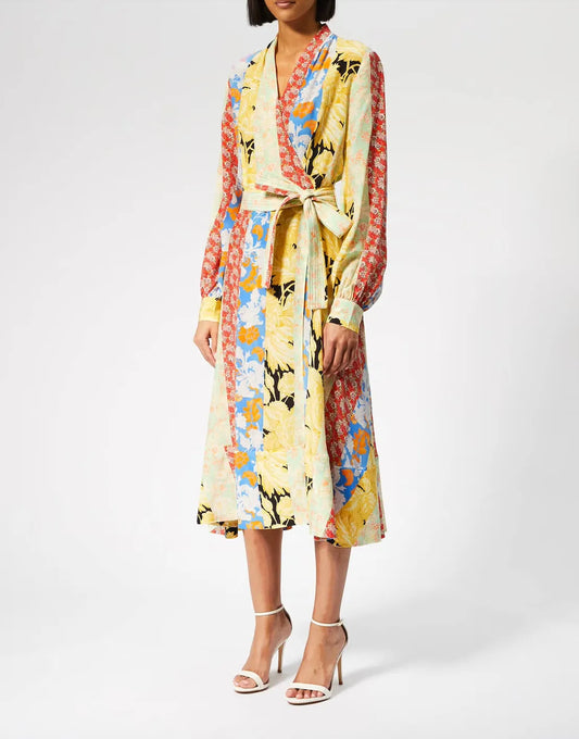 Stine Goya Wallpaper Silk Dress