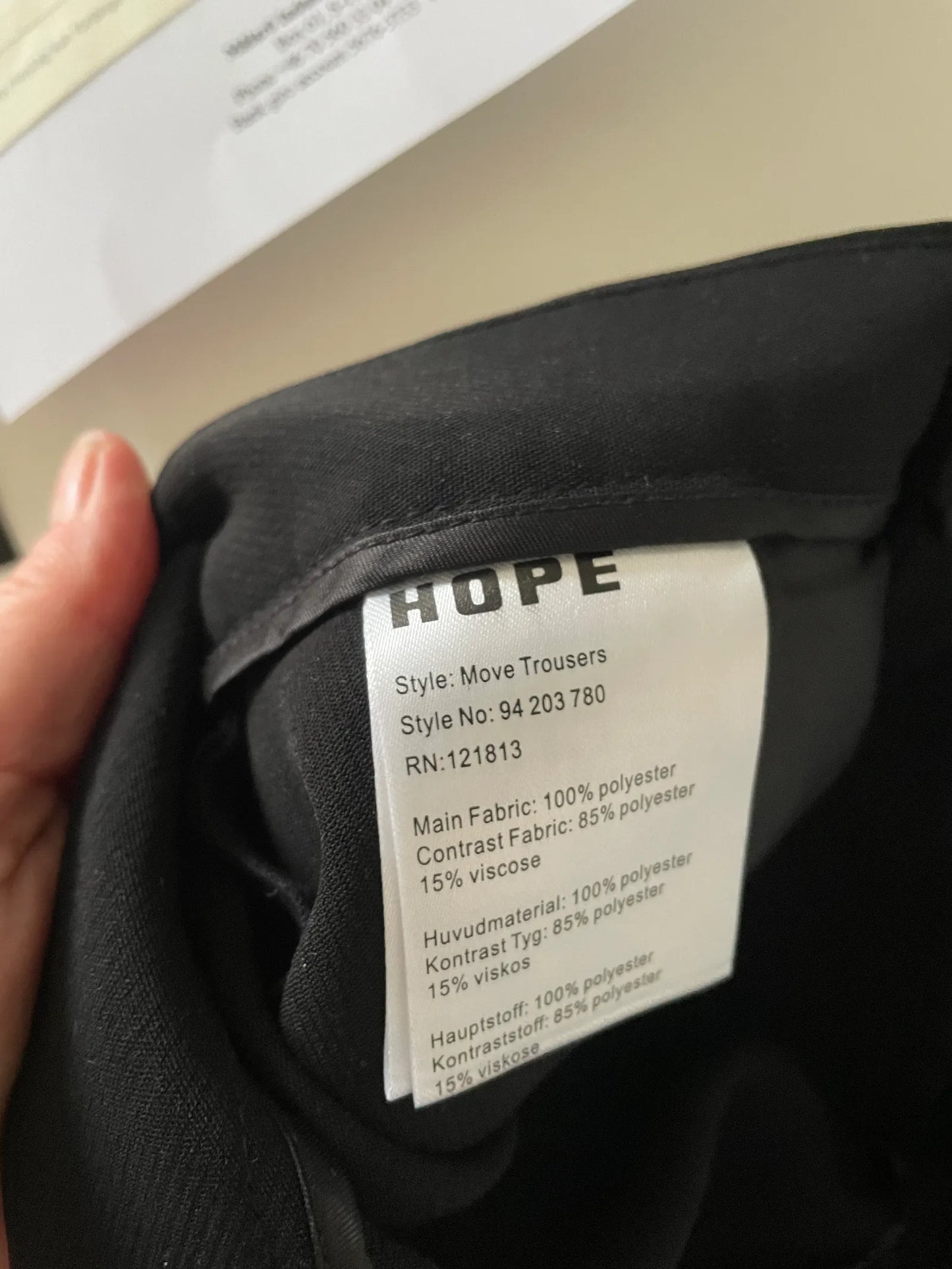 Hope Move Trousers