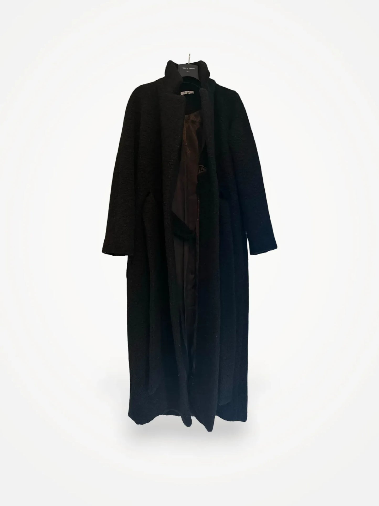 Ganni Boucle Wool Blend Coat