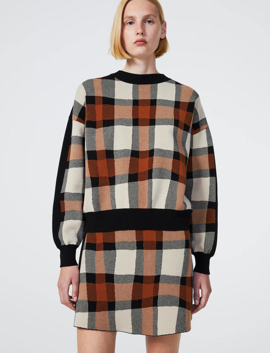 Rodebjer Reilly Check Sweater