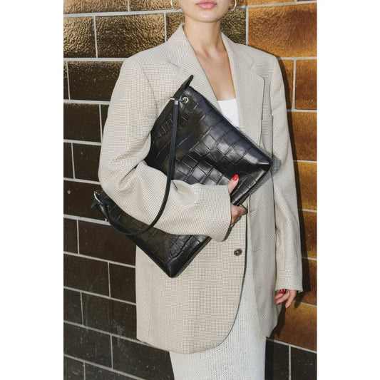 Little Liffner Power Pouche Croc Shoulder bag
