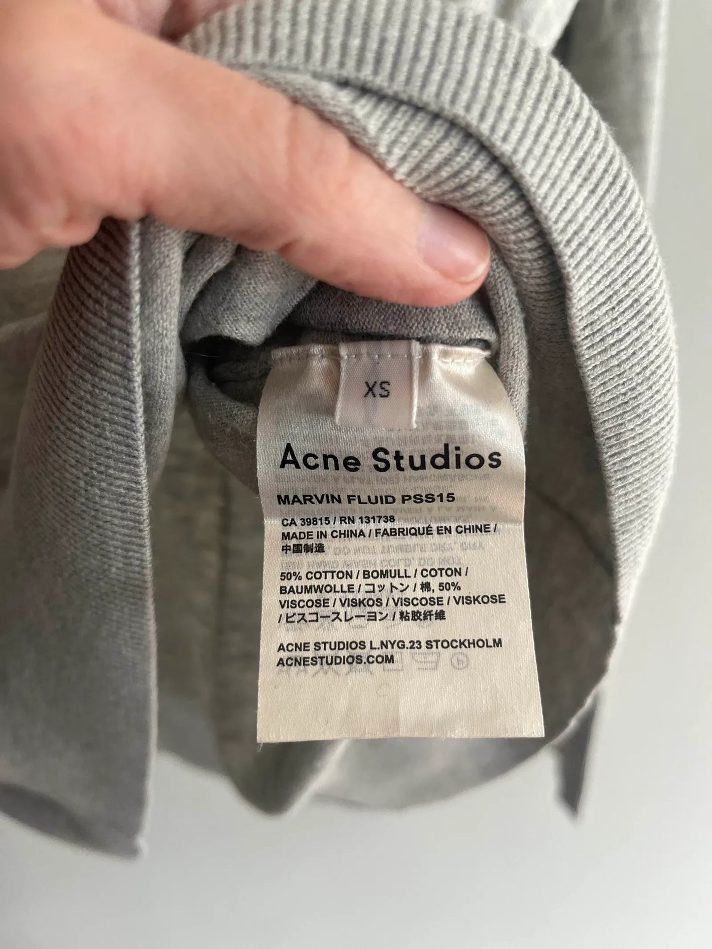 Acne Studios Marvin Fluid Pullover