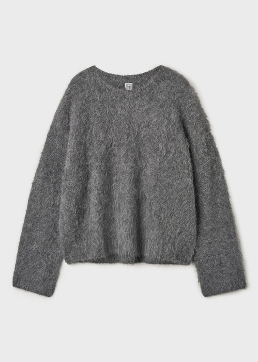 Toteme Boxy Alpaca Knit Pullover