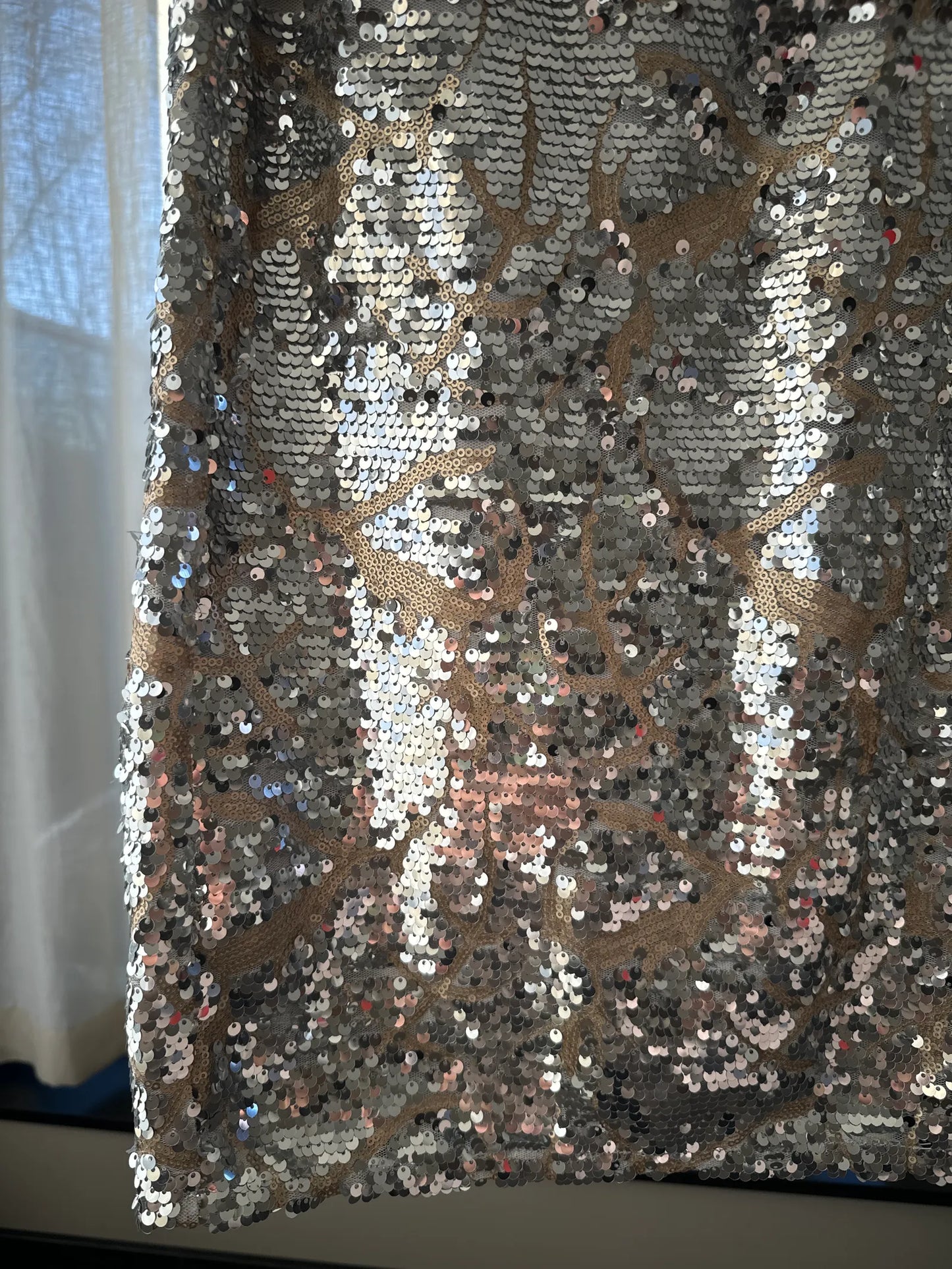 By Malina Evie Sequine Skirt