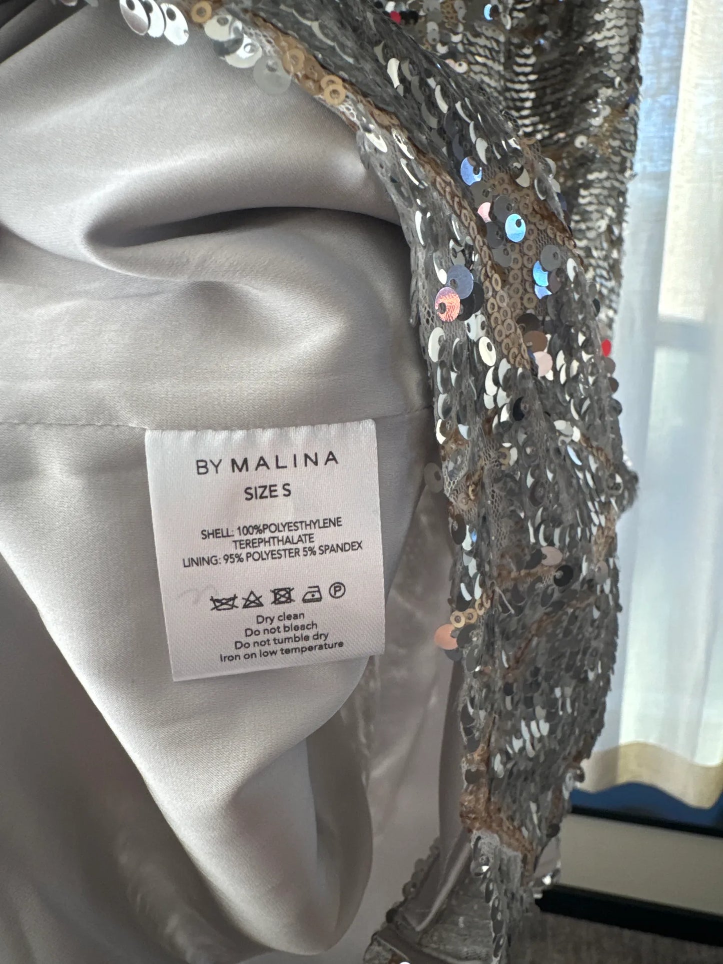 By Malina Evie Sequine Skirt