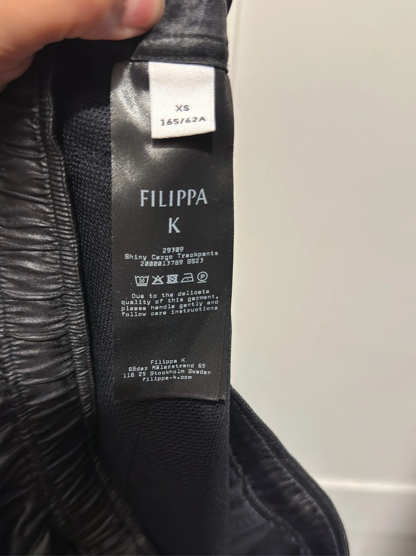 Filippa K Shiny Cargo Trackpants Trousers