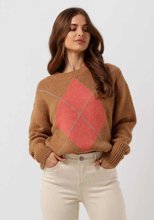 Mos Mosh Zoom Diamond Knit Pullover