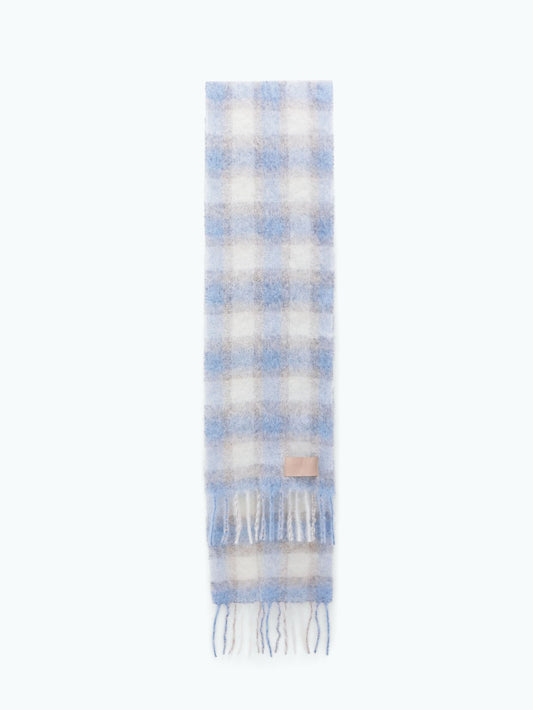 Filippa K Mohair Blend Check Schal