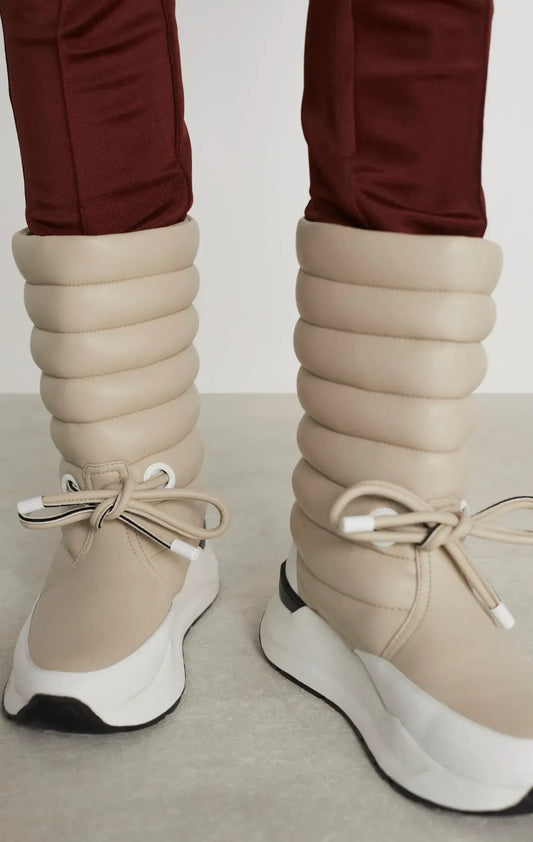 Rodebjer Dora Puffy White Boots