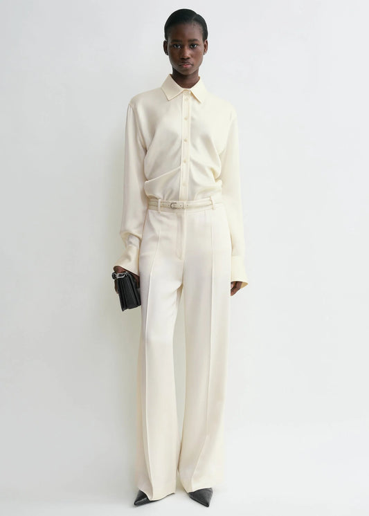 Toteme Slouch Waist Shirt Blouse