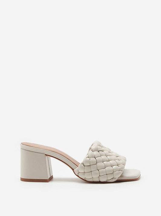 Flattered Odessa Leather Congac Heels