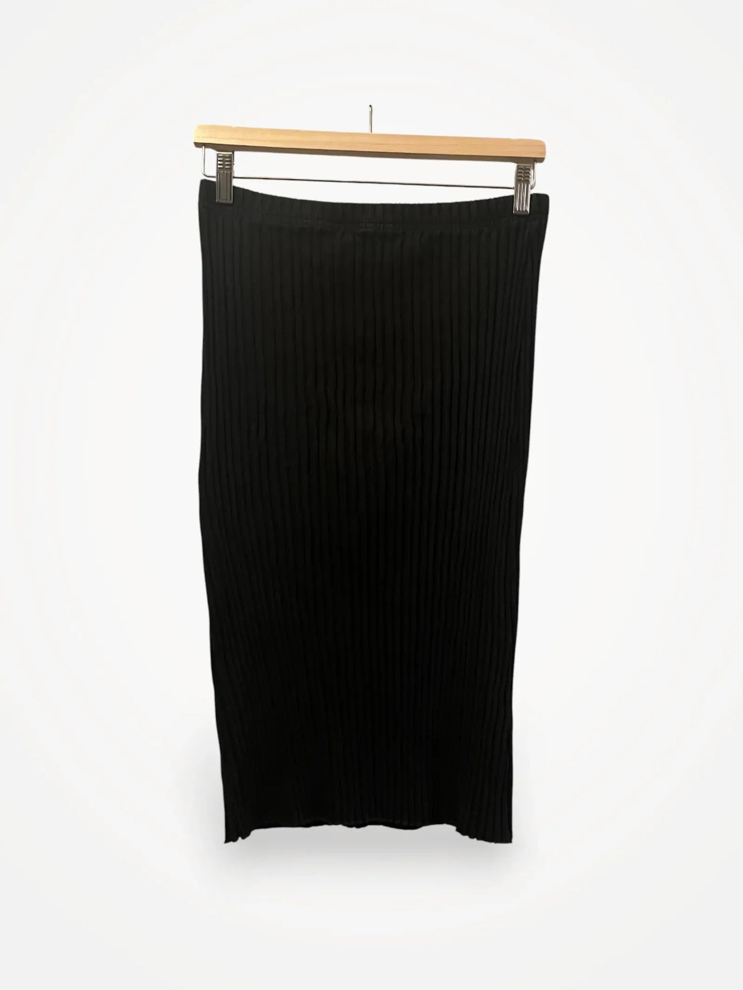 Filippa K Cotton Rib Slip Skirt