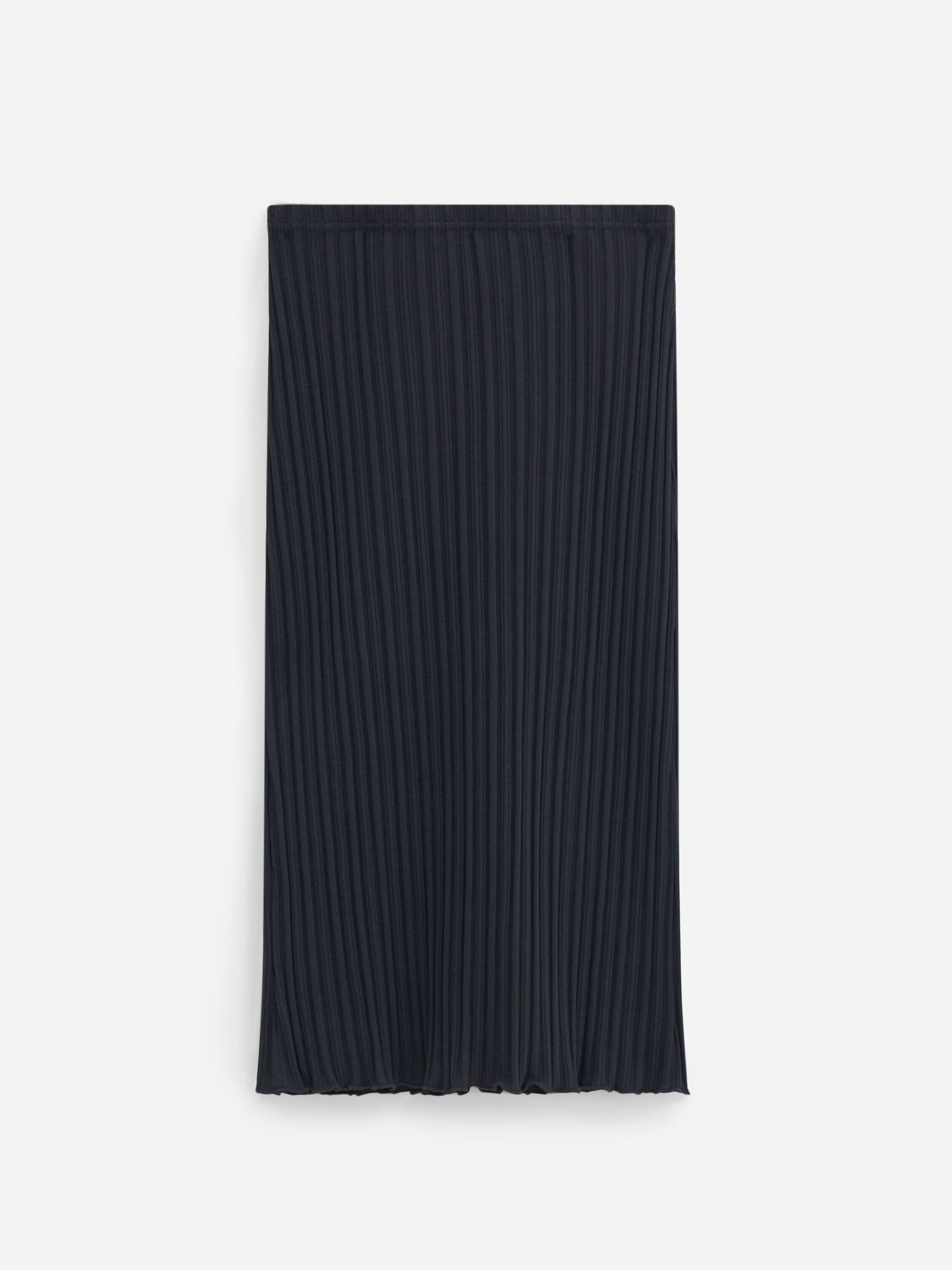 Filippa K Cotton Rib Slip Skirt