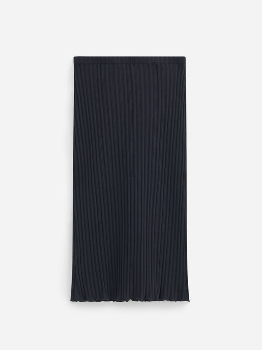 Filippa K Cotton Rib Slip Skirt