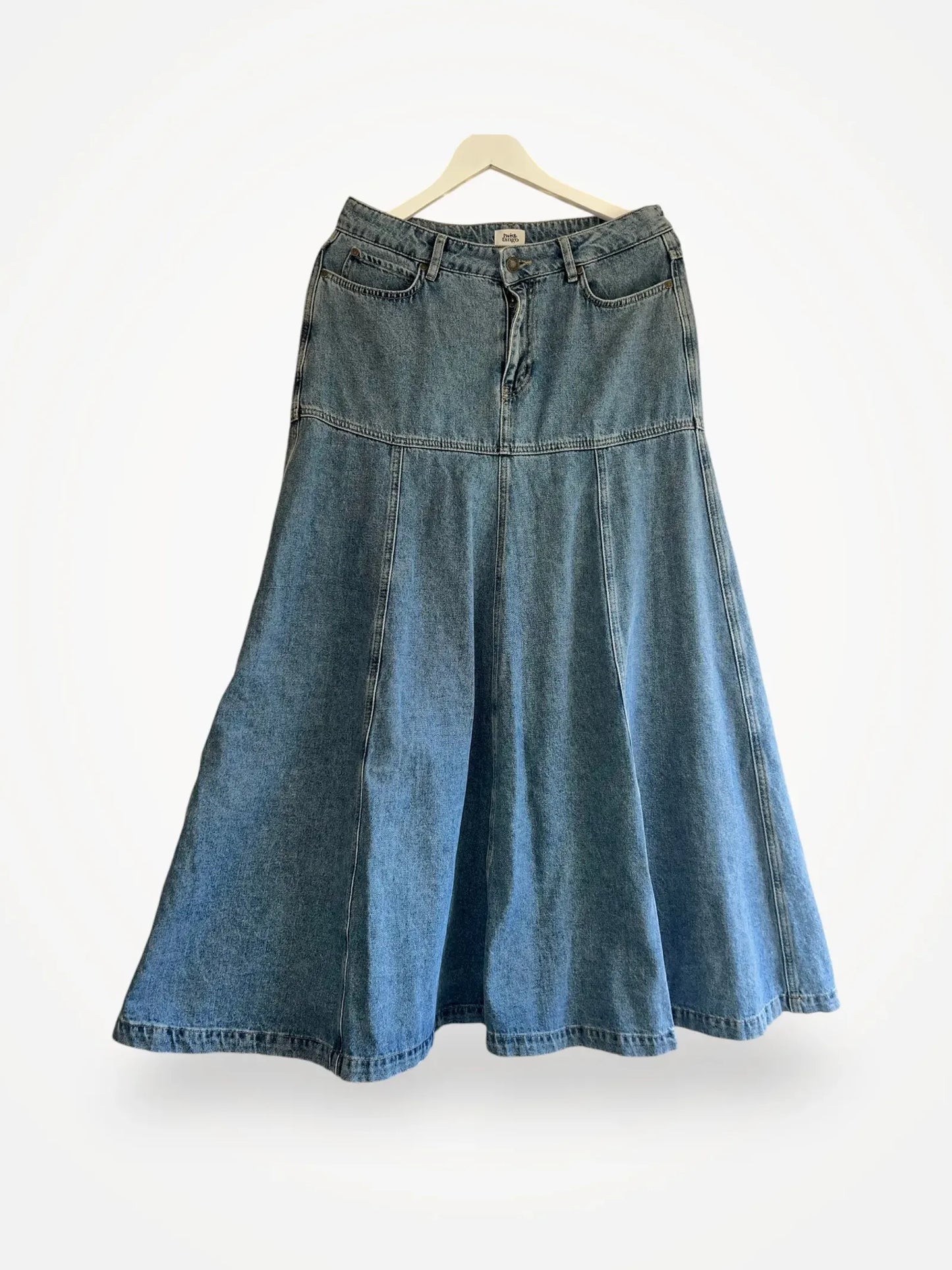 Twist & Tango Sherry Denim Blue Wash Skirt