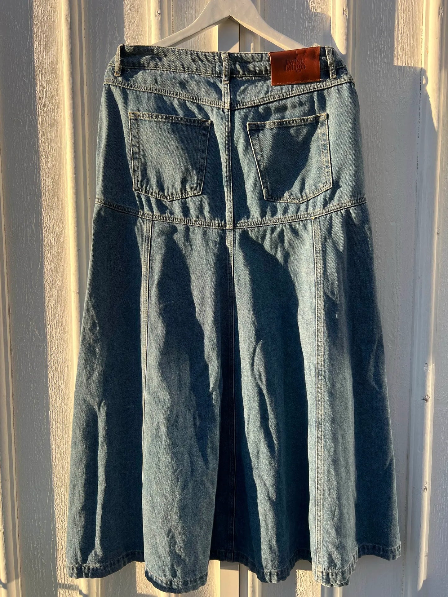 Twist & Tango Sherry Denim Blue Wash Skirt